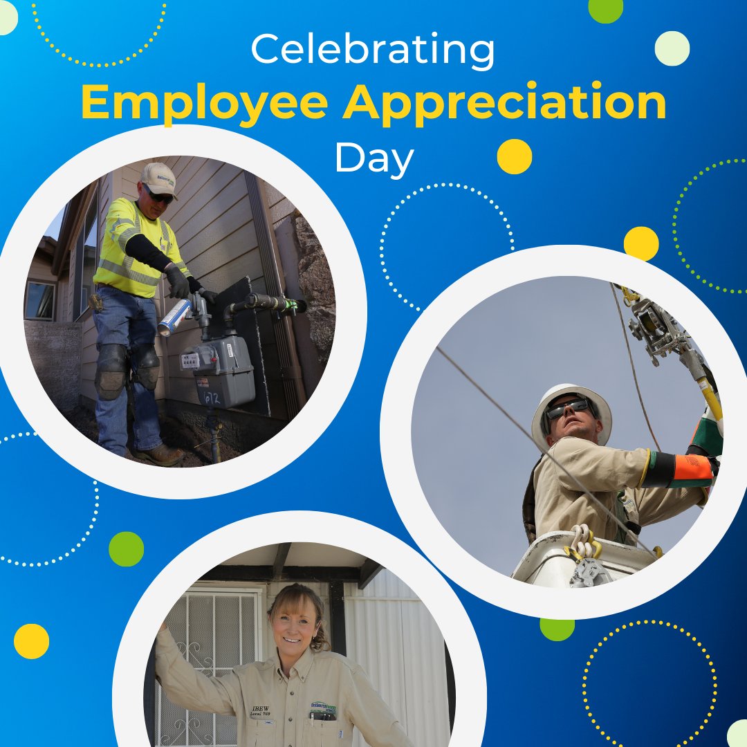 It's Employee Appreciation Day!  Today is a great opportunity to recognize our employees for their skill, expertise and dedication to our core mission. We are grateful for the heart of our employees who work every day to do the right thing for our customers.
