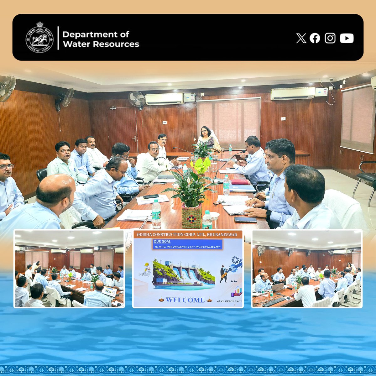 Deptt. of Water Resources tweet media