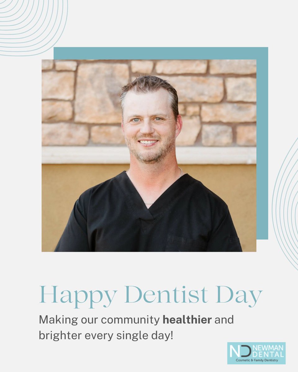 ddsdirk's tweet photo. This week, we celebrate Dr. Newman for his commitment to exceptional patient care. His dedication to advanced technology, continuous learning, and compassionate treatment sets our office apart. We are grateful for his leadership and his passion for helping patients. 🤍 https://t.co/EVL4iU8JYW