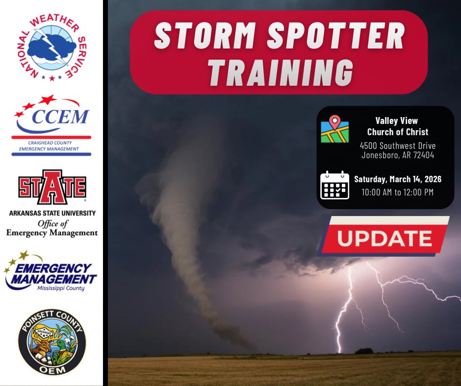 Craighead County Office of Emergency Management tweet media