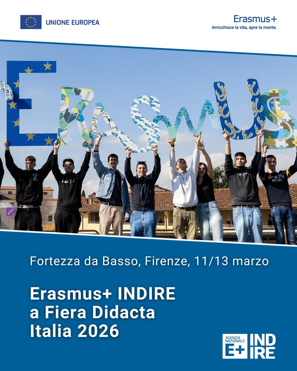 Erasmus+ INDIRE tweet media