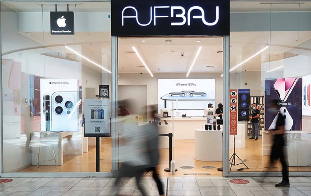transmediachile's tweet image. Maconline compra a la cadena de tiendas Aufbau en cerca de US$7 millones cutt.ly/XtRZA3xD @Apple @maconlinechile @AppleLatam #aufbau #appleevent
