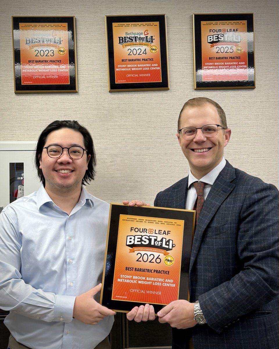 Stony Brook Department of Surgery tweet media