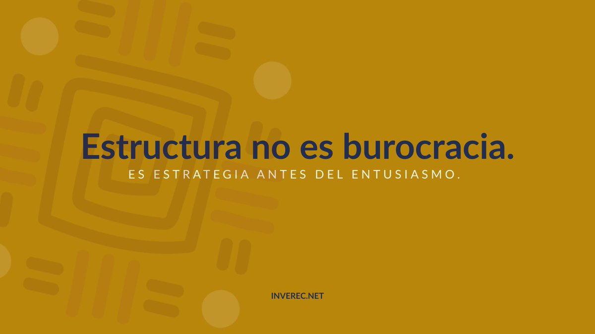 Consejo práctico:
Si la palabra “estructura” te incomoda, empieza simple: escribe quién decide, quién ejecuta y cómo se mueve el dinero.👀

Si eso no está claro, no es un proyecto.
Es una intención.📌