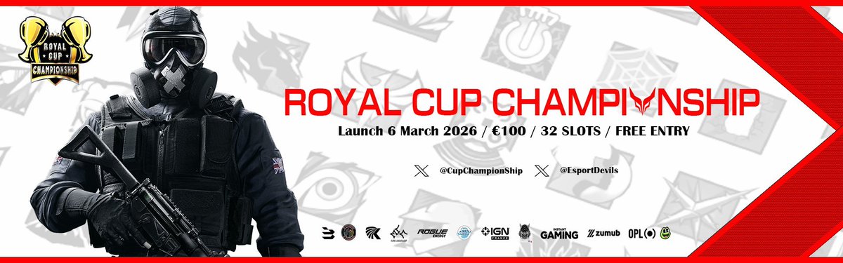 PapsEsport's tweet photo. 🔥Nouvelle compétition pour notre équipe R6🔥
Dès ce soir, à 20h30, retrouvez les participer à la Royal Devil Cup Championship
Ils affronteront pour leur premiere game Vizion Esport
En direct sur le stream de notre capitaine 🫡
📺 https://t.co/0qqpwN2Iwn
#PAPSWIN #R6 #Esports https://t.co/xL4MfV2Nil