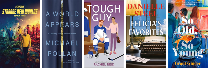 BigelowLibrary's tweet photo. This week the Bigelow Free Public Library has 37 new books and one new movie.  New items include Star Trek. https://t.co/FugyHITEWA https://t.co/WL6fC0SO0O