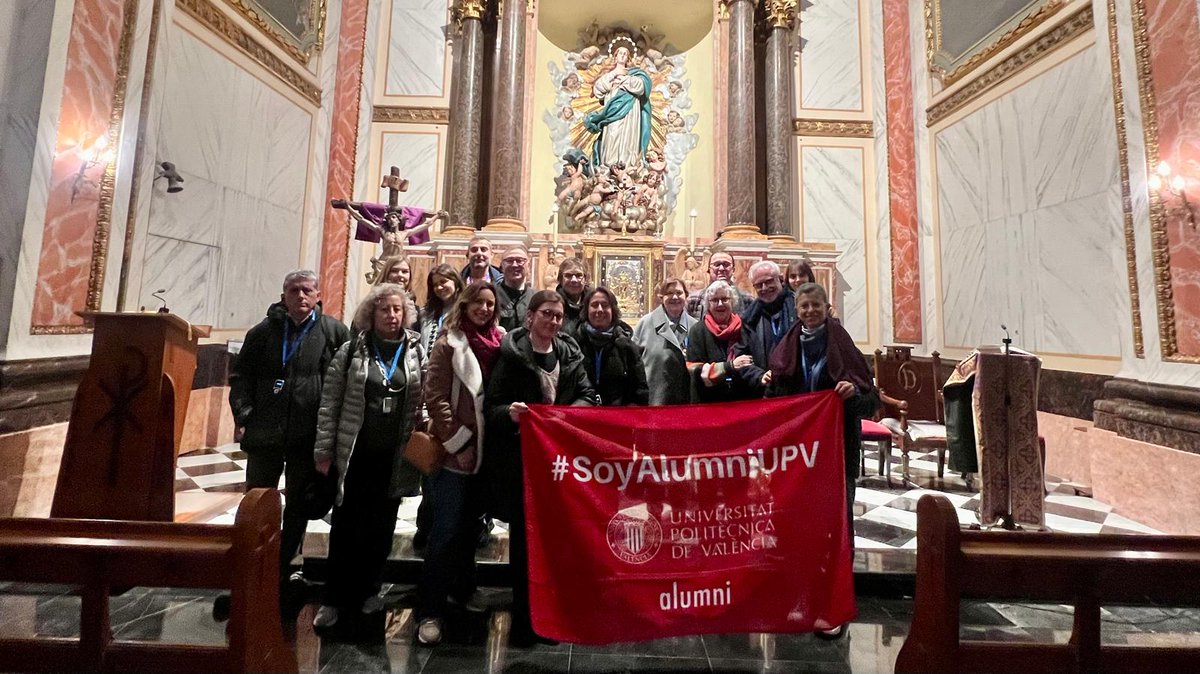 upvalumni's tweet photo. Ocho siglos de historia, arte y tradición en la Real Parroquia de los Santos Juanes.

Nuestro agradecimiento a Pilar Roig por su excelente trabajo y por compartir su conocimiento con Alumni UPV.

#AlumniUPV #Patrimonio #UPV https://t.co/oTwGwt7K0G