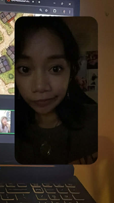cvwilhelm_'s tweet photo. a little appreciation post for my gf n the cute selfie updates she sends me (she's playing d&amp;d w friends rn) https://t.co/NizDrqIGwf