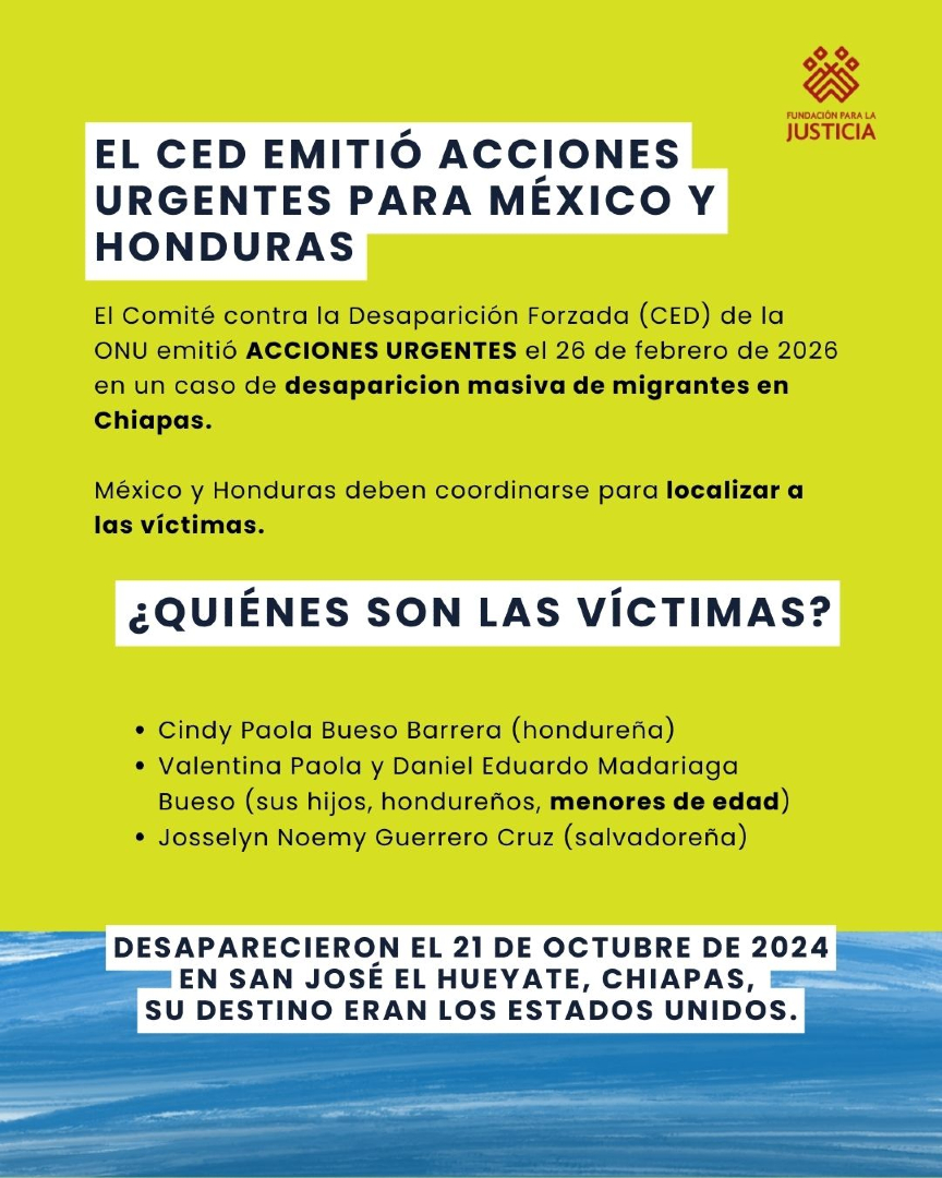 Fundación para la Justicia tweet media