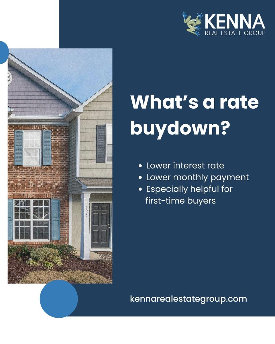 kennarealestate's tweet image. Struggling with today’s interest rates?

Some lenders offer rate buydown incentives that can lower your monthly payment.

A helpful option for first-time or rate-sensitive buyers.

📞 303-955-4220
🌐 kennarealestategroup.com

#TheKennaRealEstateGroup #MortgageTips #RateBuydown