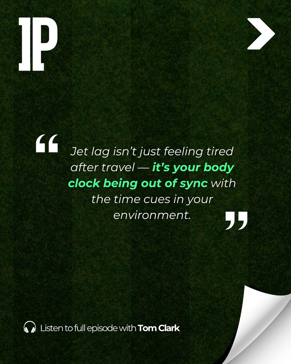 informpod's tweet image. 🎙️ Key insights from Tom Clark on our latest Inform Performance Podcast. ㅤ 

🎧 Listen on Apple Podcasts podcasts.apple.com/us/podcast/inf… 

🎧 Listen on Spotify open.spotify.com/show/3Kw8tPN74…

#JetLag #SleepScience #SportsScience #HighPerformance #EliteSport #TravelPerformance #CircadianRhythm