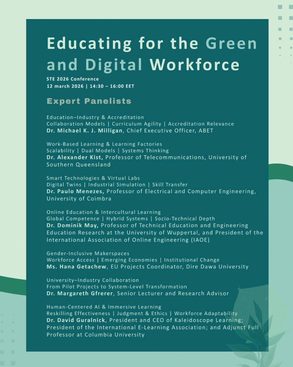 International E-Learning Association (IELA) tweet media