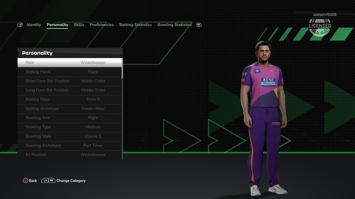 sair75404's tweet photo. I've shared Rising pune supergiants kit in #cricket26
Username: sairam75405 https://t.co/TNfi23JFga