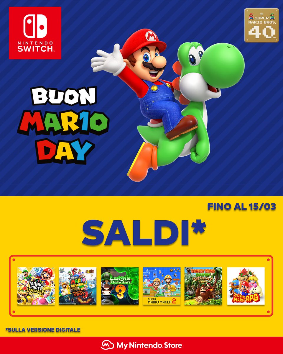 My Nintendo Store Italia tweet media