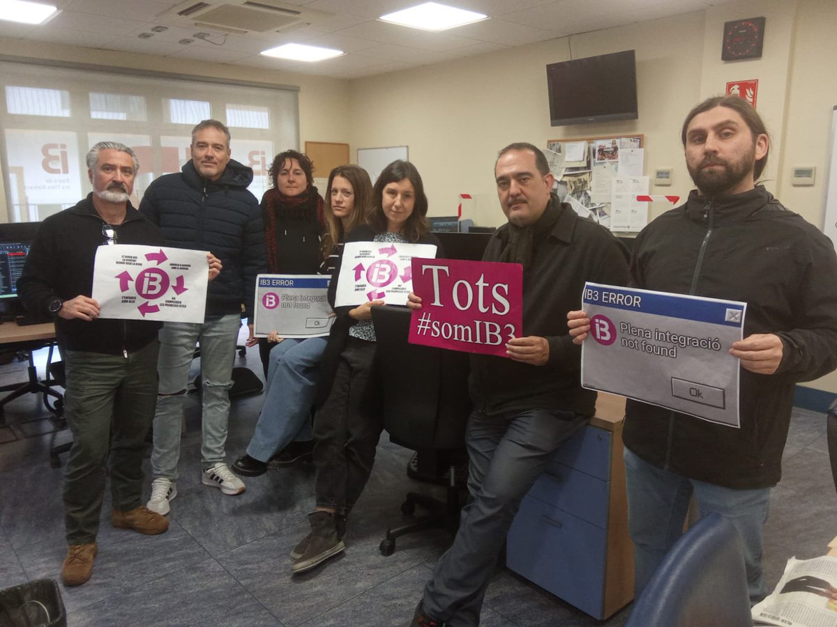 Comitè d'empresa EPRTVIB. IB3 tweet media