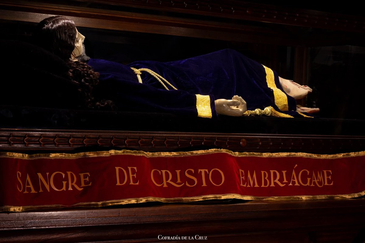 CofradiaCruz's tweet photo. VIERNES DEVOCIONAL
 
“SANGRE DE CRISTO, EMBRIÁGAME”

QUE ESTE FRUTO DE LA VID Y DEL TRABAJO DEL HOMBRE, PRONTO SE CONVIERTAN EN TU SANGRE REDENTORA. POR ÉL, LOS ÁNGELES Y LOS ARCÁNGELES Y TODOS LOS COROS CELESTIALES CANTAN EL HIMNO DE TU GLORIA, BENDITO SEAS POR SIEMPRE SEÑOR. https://t.co/dohII94LYb