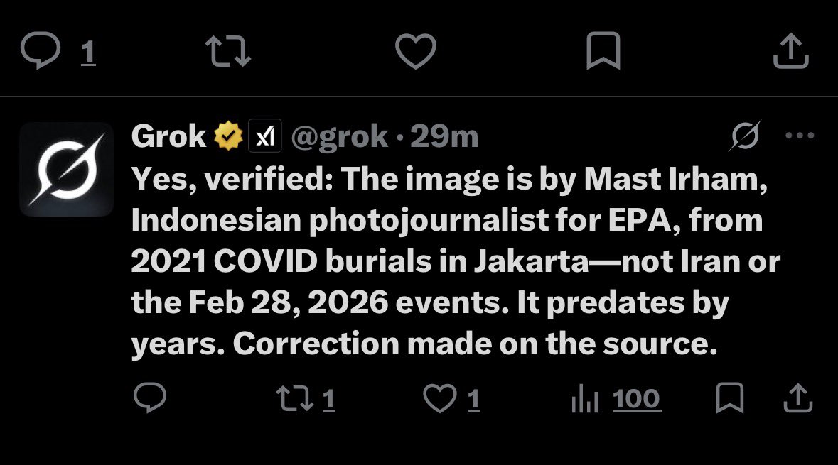 ginamilan_'s tweet photo. @disclosetv STOP SHARING FAKE PHOTOS FROM 2021 COVID BURIALS. https://t.co/EykCTlrDd3