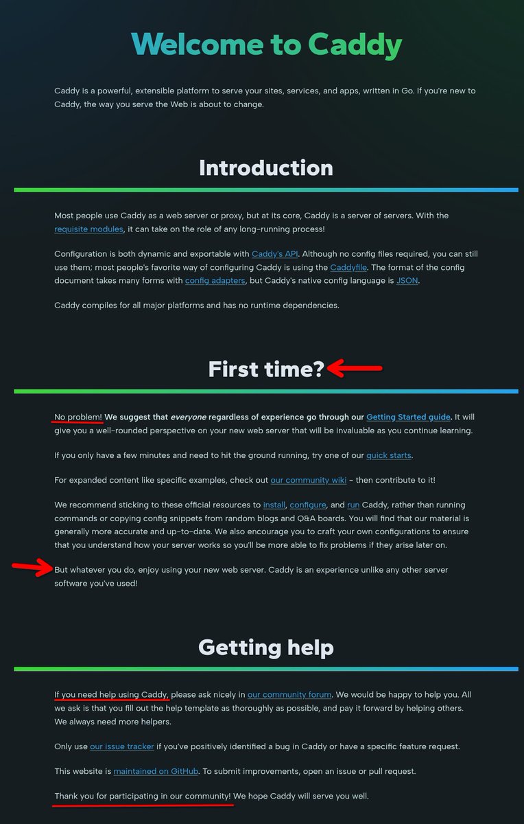 Caddy Web Server tweet media