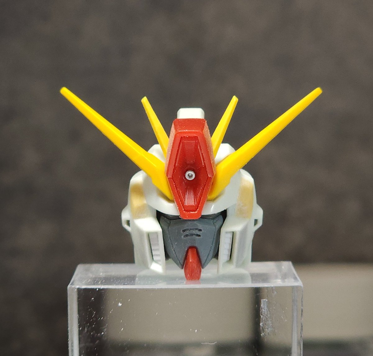 Mg ZZガンダムver.ka改修 少しづつカトキ顔に、マスクは1度盛大に失敗