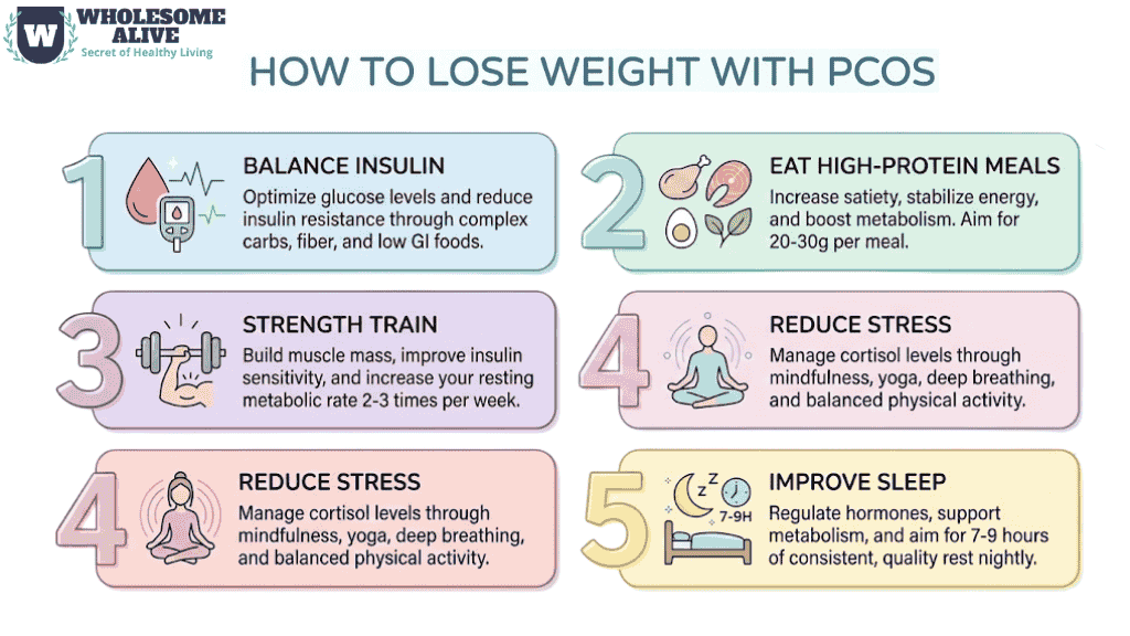 maksud28's tweet image. PCOS weight gain isn’t just about calories.
Hormones + insulin resistance can make weight loss much harder.
But science shows even 5% weight loss can improve symptoms and fertility.

Here’s a practical guide 👇
 wholesomealive.com/how-to-lose-we…

#PCOS #PCOSWeightLoss #HormoneHealth