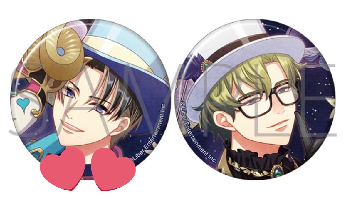 交換/譲渡】A3! 缶バッジセット 公演オムニバス 奇術師たちの純愛