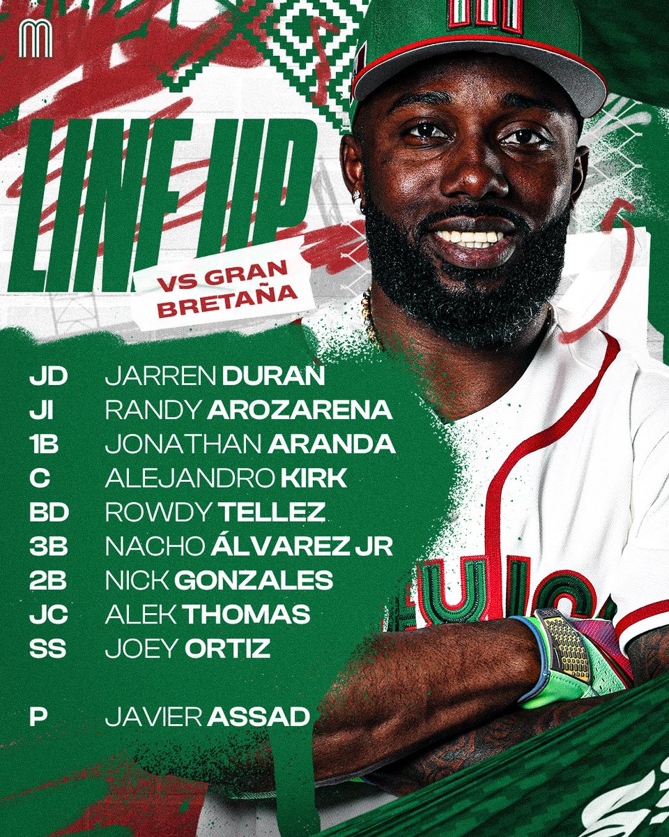 Nueve nombres.
Un mismo objetivo: defender a México🇲🇽🔥

Les presentamos el orden que saldrá a defender estos colores💚🤍❤️

#EsMiSangre🩸🇲🇽