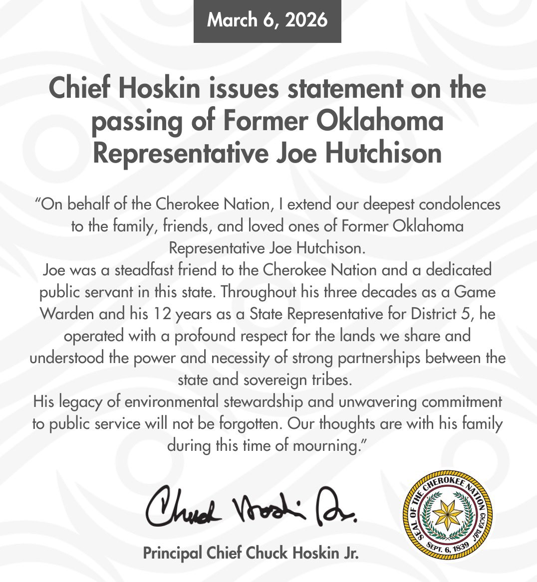 Cherokee Nation tweet media