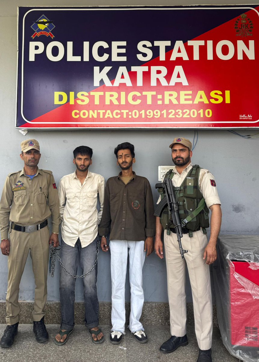 DISTRICT POLICE REASI tweet media