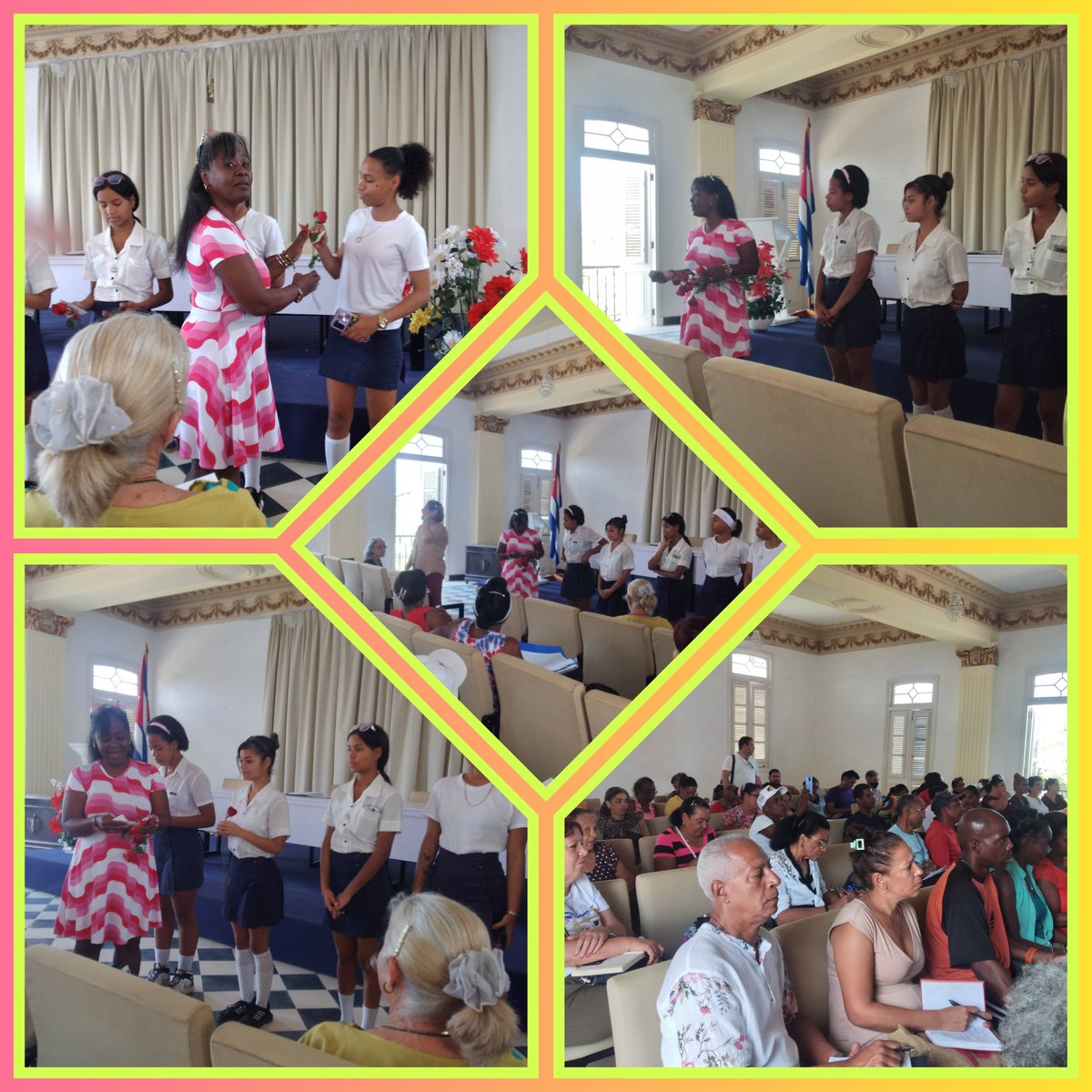 Comunicaci83741's tweet photo. Hoy felicitamos a las Estudiantes que optan por carreras pedagógicas en la Enseñanza Preescolar #EducaciónGuanabacoa #FidelPorSiempre #YoSoyMaestro @YanetHzP25 #LaHabanaDeTodo @KareniaMarrero @DirectGenEdGua @IzquierdoAlons1 @CubaMined #UnidosXCuba #JuntosSomosMasFuerte https://t.co/MXs5XQwMEW