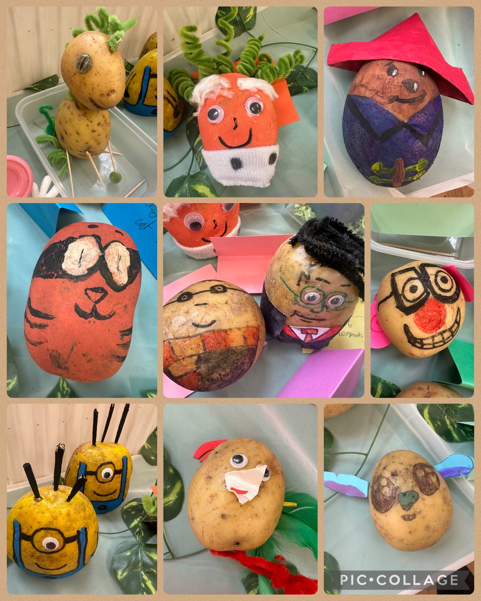 SmawthorneHMA's tweet image. Take a look at our Story Spuds! 🥔📚🥔
We are so proud of all the children’s efforts for World Book Day this year! 
#WBD2026 #WeLoveReading #SmawthorneSpuds
