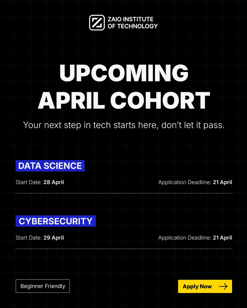 Zaio Institute of Technology tweet media