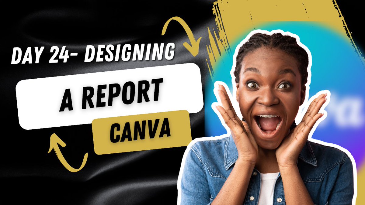 joanitadesigns's tweet photo. 📊 Day 24 – Creating a Report in Canva

Learn how to design a clean, professional report using Canva.
🎥 Watch: https://t.co/dGfhIXSw4c
💬 Comment REPORT if you created yours.

#JoanitaDesigns #CanvaTutorial #ReportDesign #LearnCanva #GraphicDesign https://t.co/gOW09leYWw