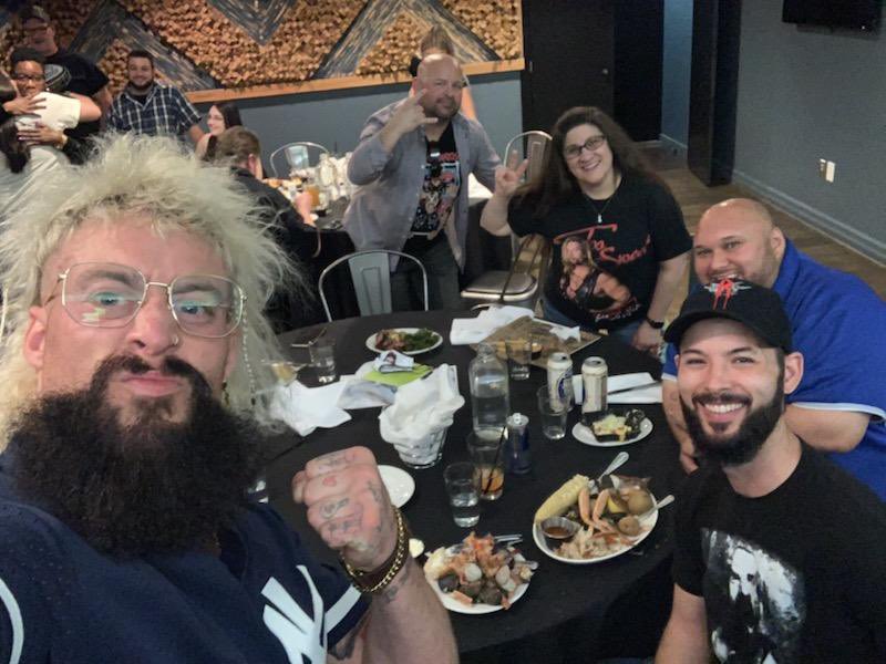 TonyJusticeAJFA's tweet photo. I absolutely love hearing @real1 on @BustedOpenRadioโผ๏ธ๐ค๐ป๐ค๐ป
#FourthRope
#ProWrestlingNation247
@davidlagreca1
@bullyray5150
@NationsCorner https://t.co/2Uq3BUFSvU
