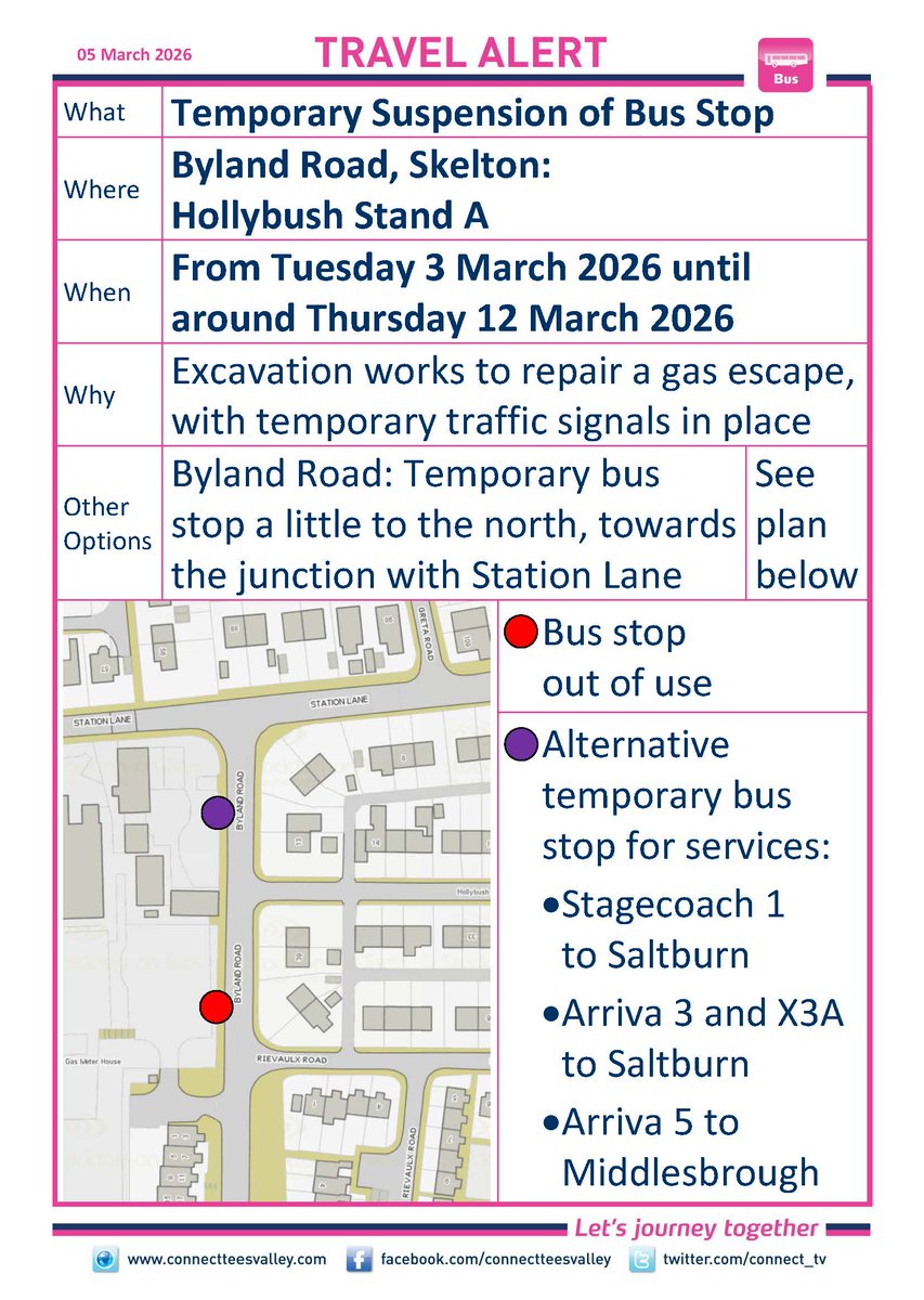 connectteesvalley.com/data/travelale… <a href="/RedcarCleveland/">Redcar & Cleveland</a> <a href="/arrivanortheast/">Arriva North East</a> <a href="/StagecoachNE/">Stagecoach NorthEast</a>