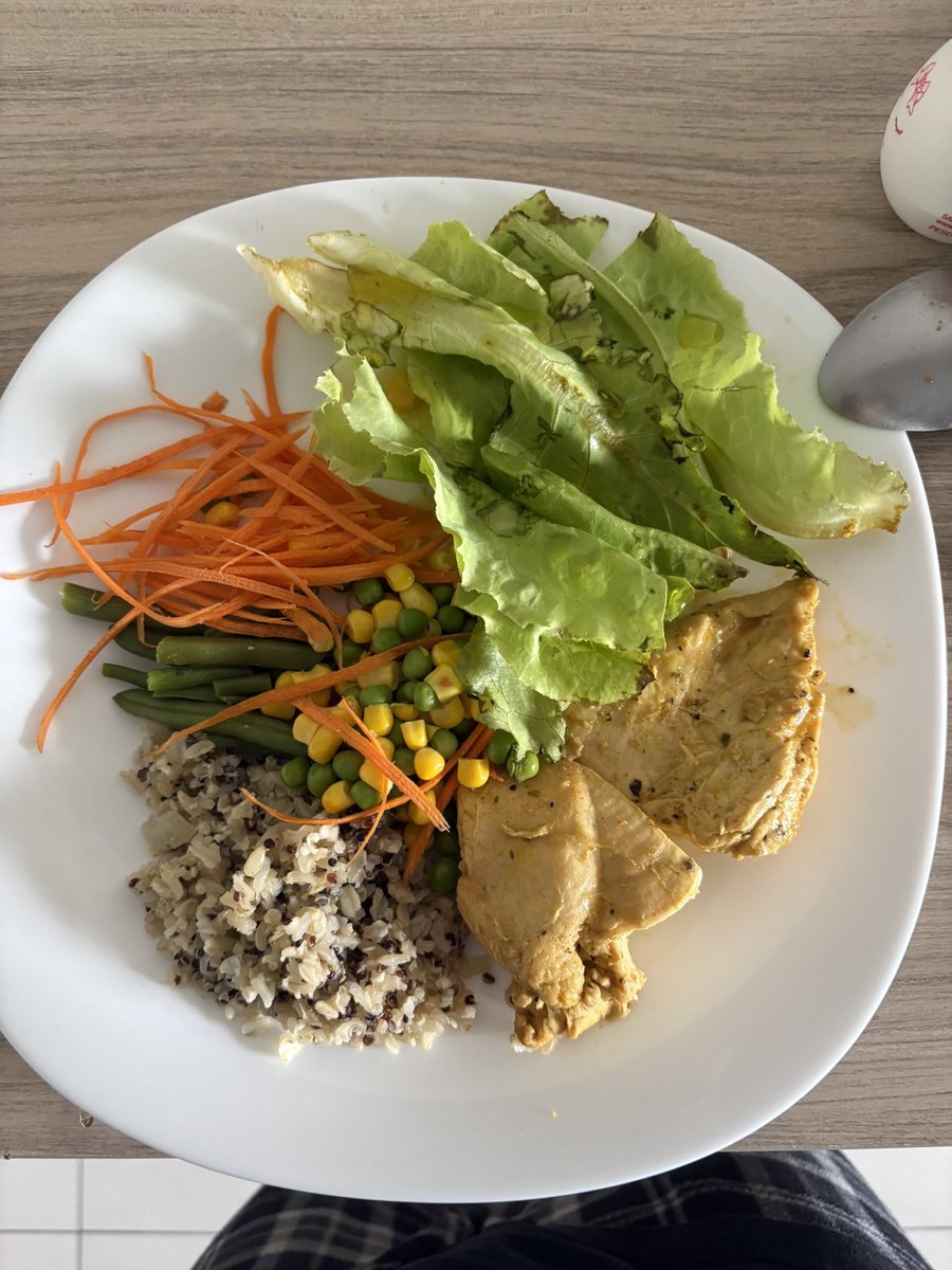 almoço d hj🕯️ (a alface toda queimada passo mal