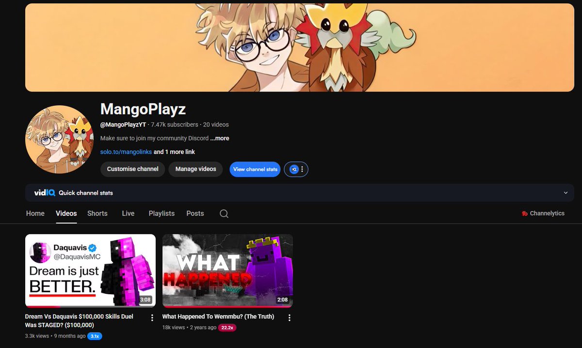 MangoPlayz tweet media