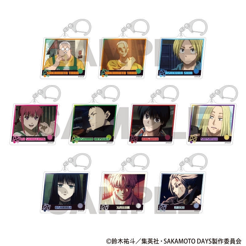 SAKAMOTO DAYS トレーディングアクリルキーホルダー アニメイト通販に