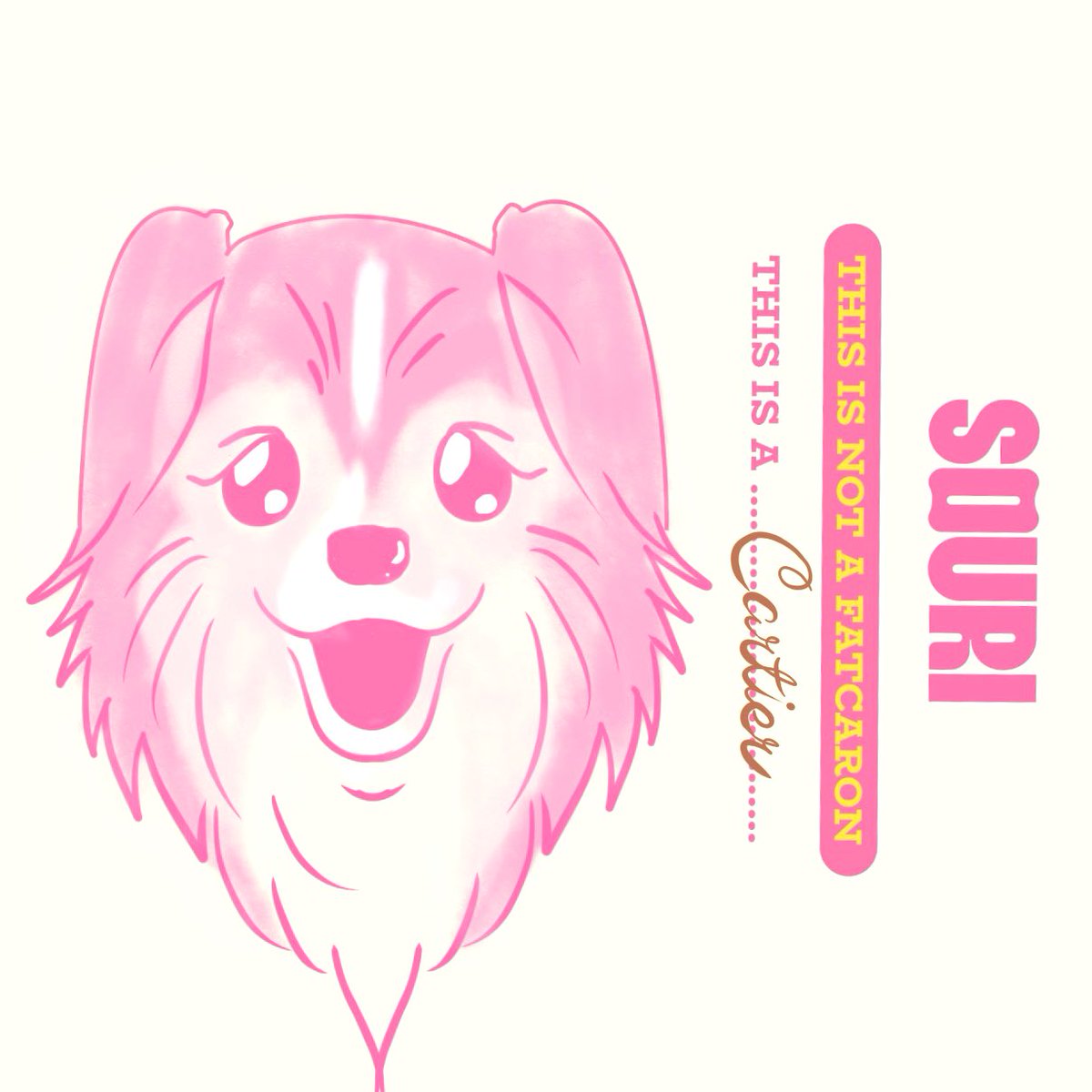 bluelovesuk's tweet photo. This is not a fatcaron.

It's daddy's girl🐶💚

#SOURI #SOURIBKK #SOURIMakeItArt https://t.co/Yqhe5SJMXR