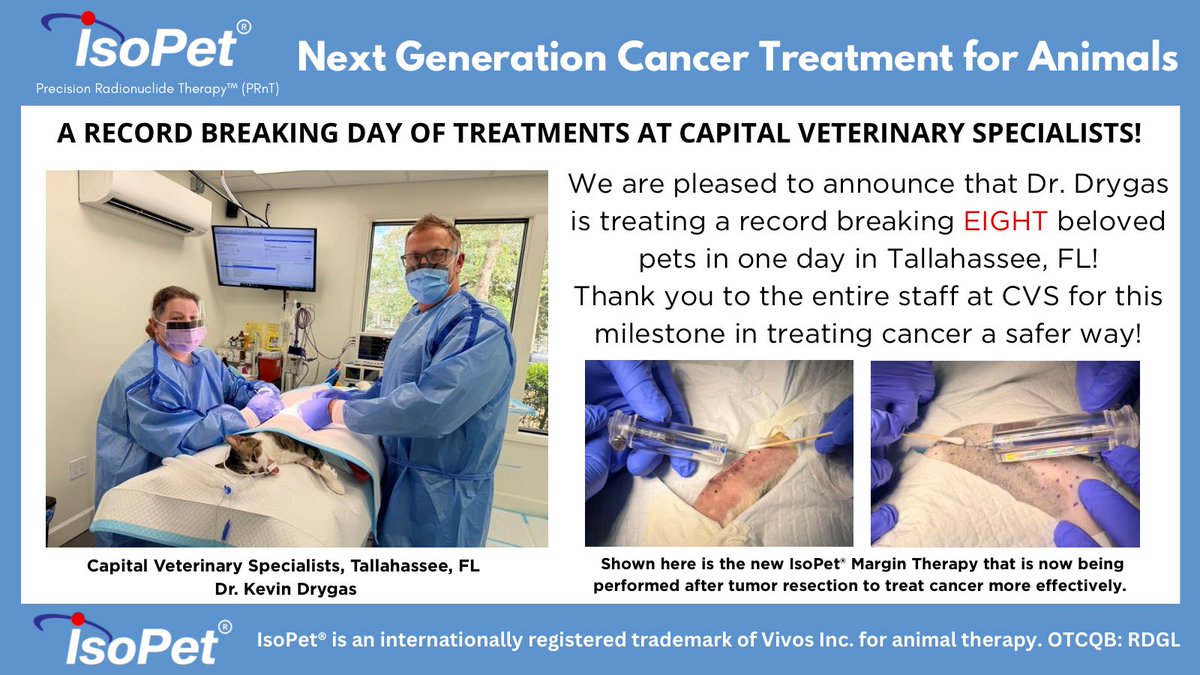 IsoPet® Cancer Treatment tweet media