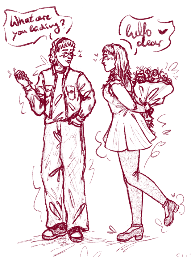 _buecherhexe's tweet photo. kaj committing fashion crimes so here is some more lindaisy https://t.co/7mMjCTr2cC