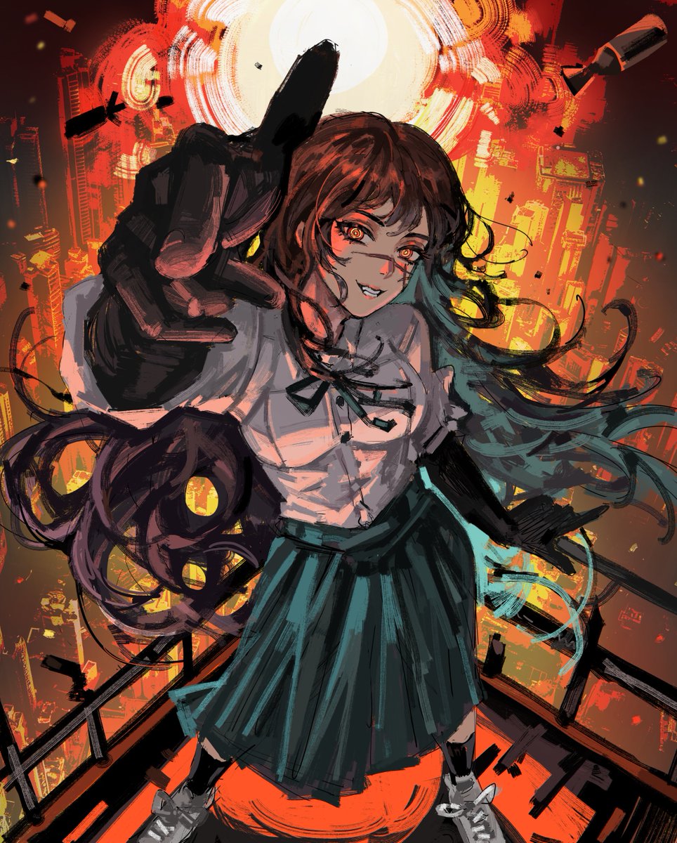 The devil chewing gum tweet media