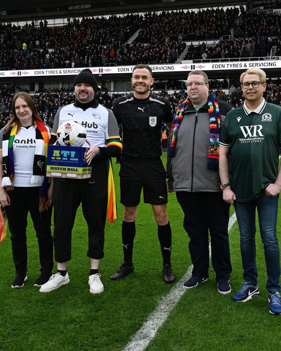 EFL's tweet photo. ⚽ Goals scored with the EFL X @PUMA  Rainbow Ball this season have delivered a record £24,900 donation to @FvHtweets - more than double last year’s total.

Every goal helps support vital education and inclusion work, reinforcing that football is for everyone. 🙌

#EFLTogether