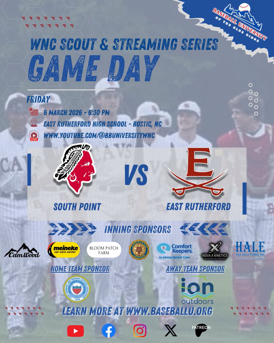 Baseball University of the Blue Ridge tweet media