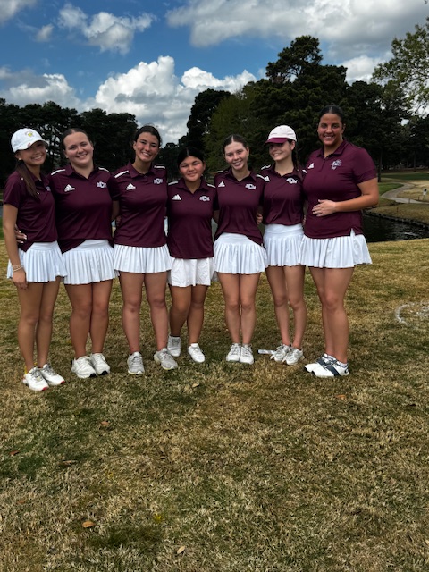 GolfAmc's tweet photo. 🏌️‍♀️The Lady Tigers competed at Margaritaville G.C. March 4th.

The team finished 5th with a score of 379, improving 19 strokes from last year!

🔥 Top Performers

Chloe Nguyen - 80
Naia Makisimino - 92
Briley Norman - 96

Next Up:
Home Tournament — March 20–21 at Pebble Creek C.C. https://t.co/4UE9SbIF7E