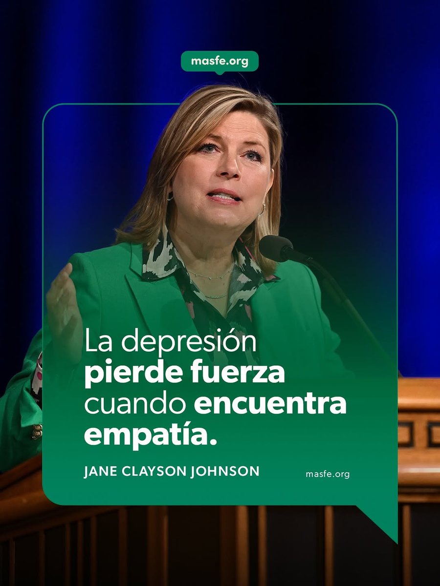 Masfe_org's tweet photo. A veces pensamos que para vencer la depresión necesitamos respuestas perfectas.
Pero muchas veces lo que más sana… es simplemente sentirnos comprendidos ❤️‍🩹
#masfe #depresión #cristianos #empatía #jovenes https://t.co/LqiSkM8uYc