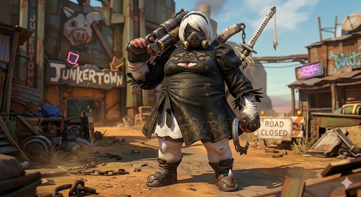 Danger_Beans's tweet photo. @OWCavalry Should have been Roadhog. https://t.co/gyd71F4hoh