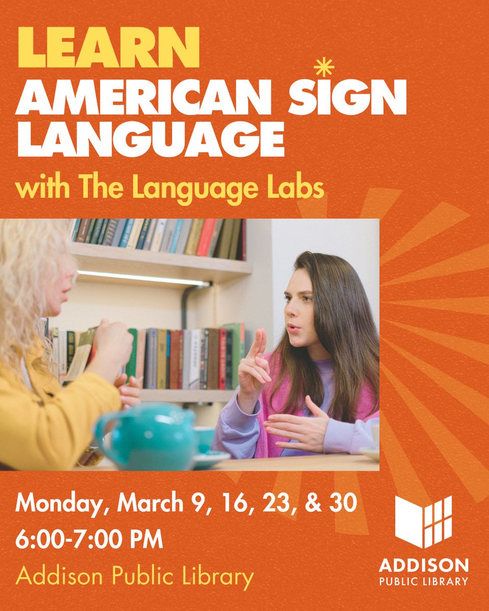 Addison Public Library tweet media