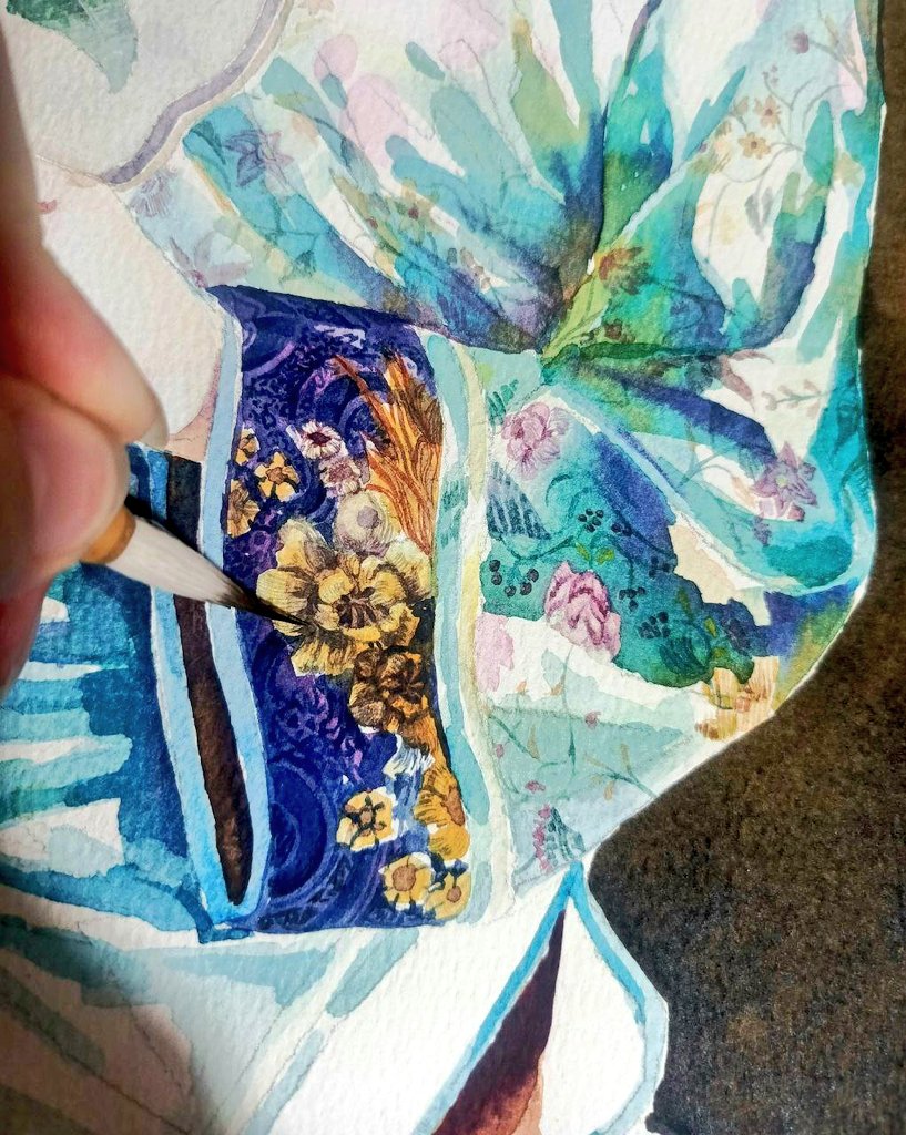 Beatrisa_art's tweet photo. small detailing of clothing....
#drawings #painting #watercolor #artist #art #watercolor #watercolorpainting https://t.co/oByoVP40pK