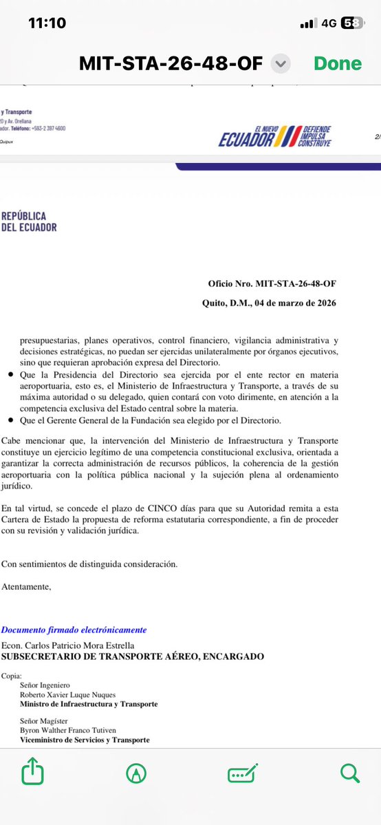 Ahora se quieren llevar Autoridad Aeroportuaria de Guayaquil; y así muere la autonomía de los gobiernos locales, y presenciamos el entierro en su tumba del Municipalismo en nuestro país y <a href="/AMEcuador/">Municipalidades Ec</a> no dice ni pío…