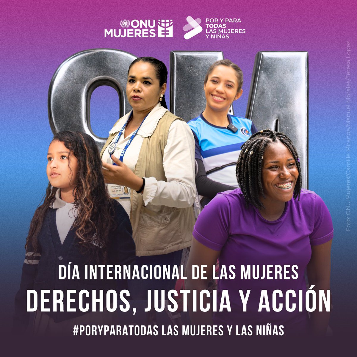FAO_Venezuela's tweet photo. 📣 Este año, bajo el lema "Derechos, justicia y acción" #PorYParaTodas el #DíaDeLasMujeres hace un llamado a la acción para derribar las barreras estructurales que impiden la igualdad ante la justicia. https://t.co/5Vb9tY2eTg